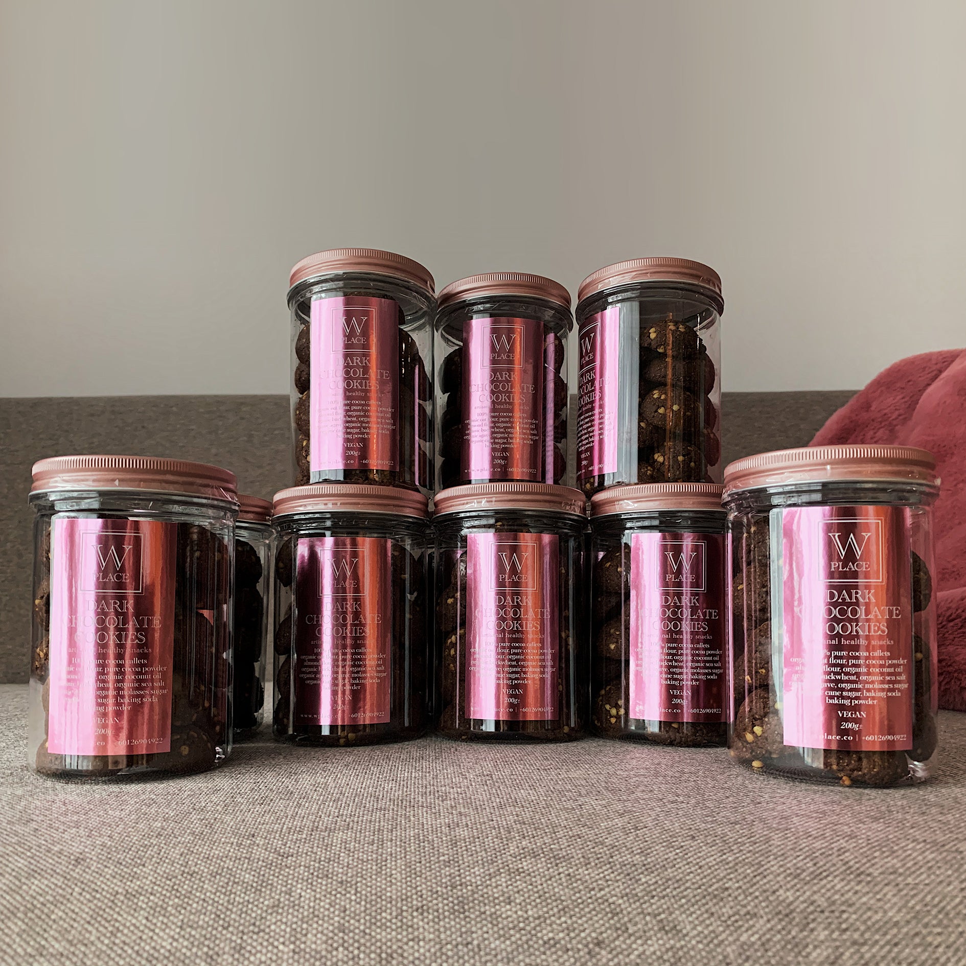 DARK CHOCOLATE COOKIES | 200g±