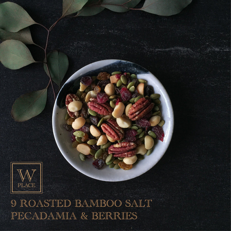 BAMBOO SALT PECADAMIA, RAISINS & BERRIES (Vegan) | 150g