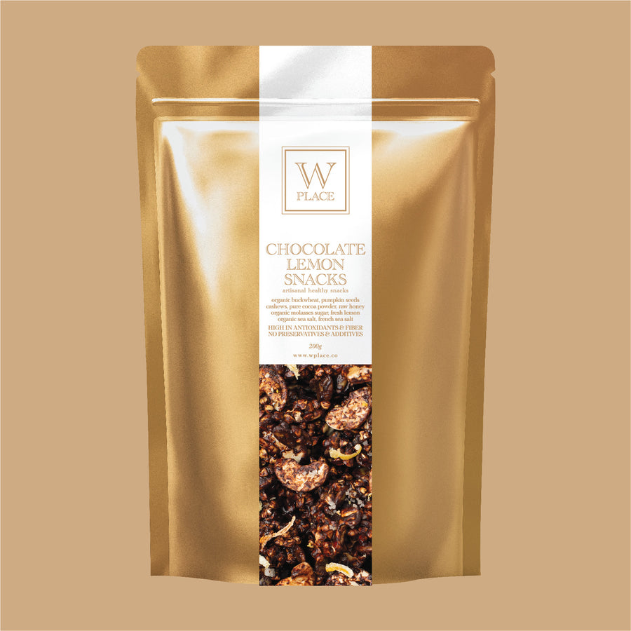CHOCOLATE LEMON SNACKS | 200g