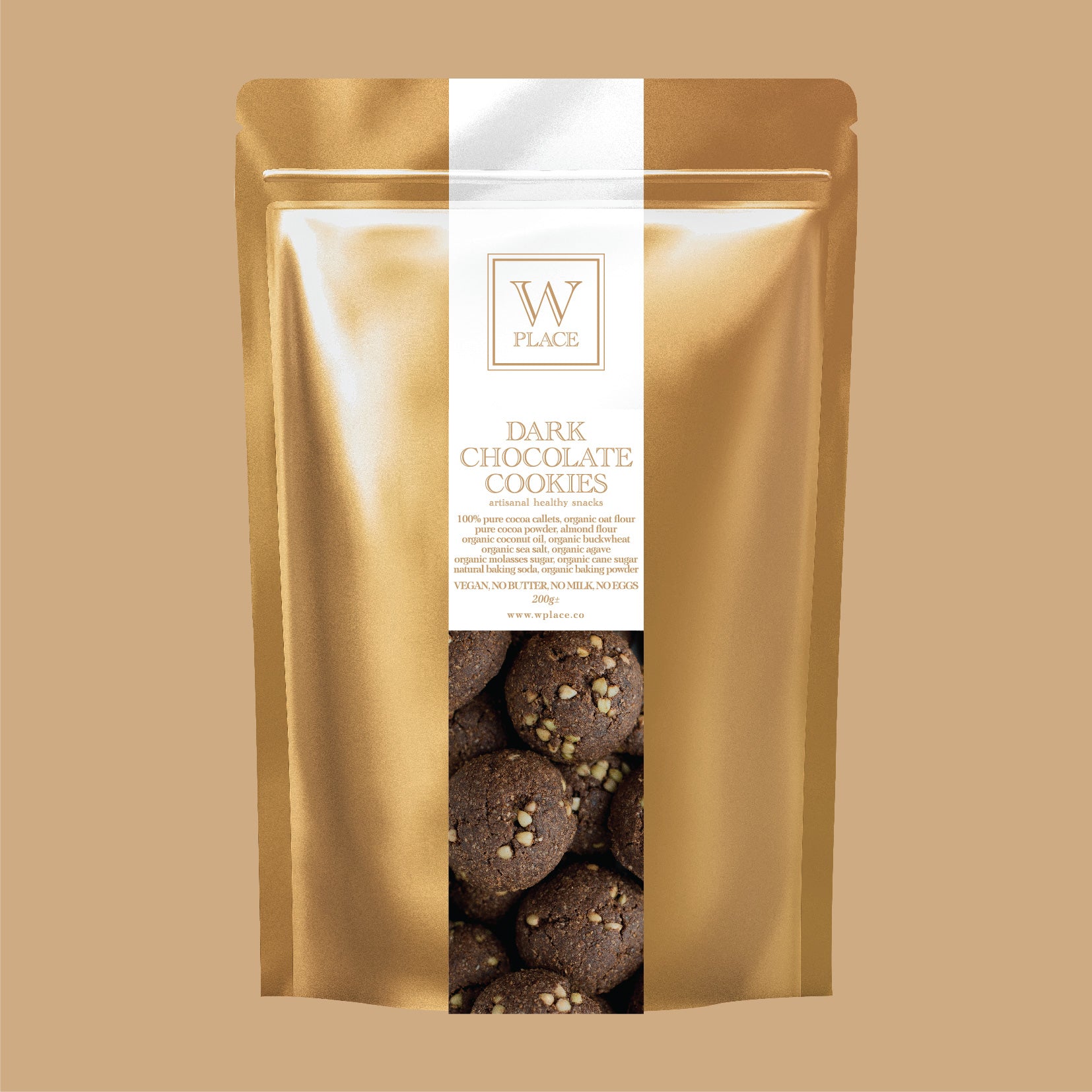 DARK CHOCOLATE COOKIES | 200g±