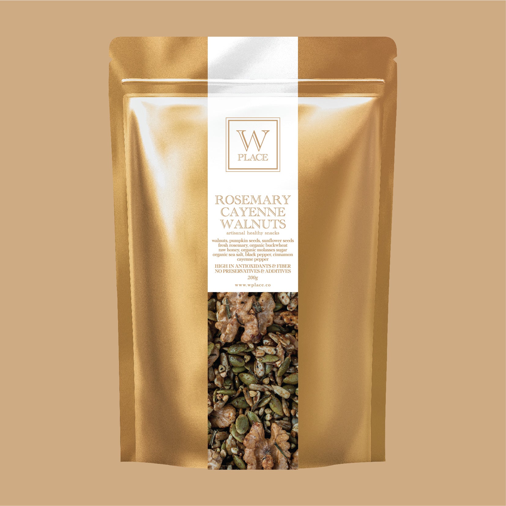 ROSEMARY CAYENNE WALNUTS | 200g