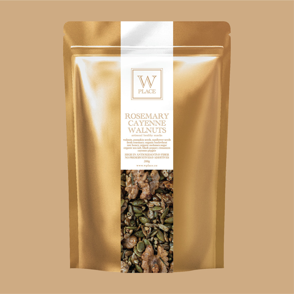 ROSEMARY CAYENNE WALNUTS | 200g