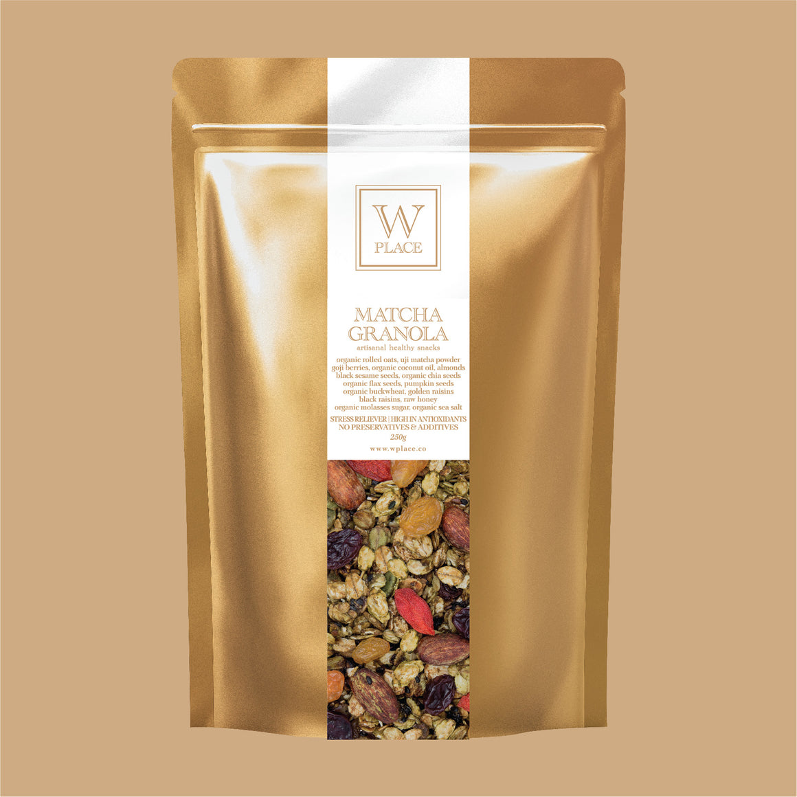 MATCHA GRANOLA | 250g *ORGANIC