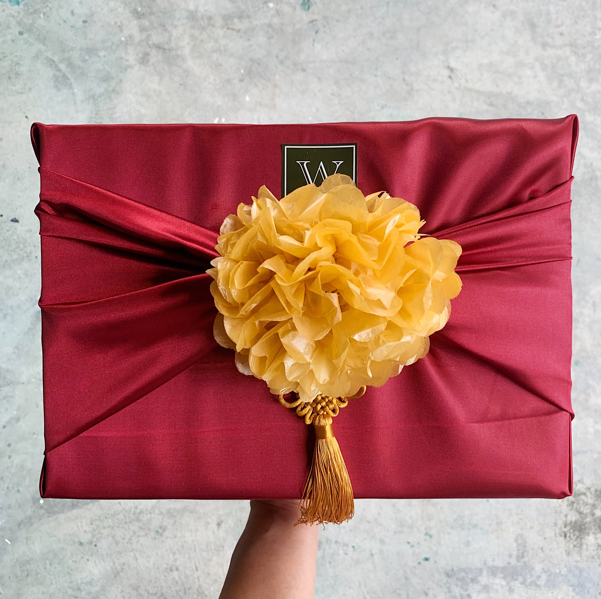 Red Cloth GIFT BOX