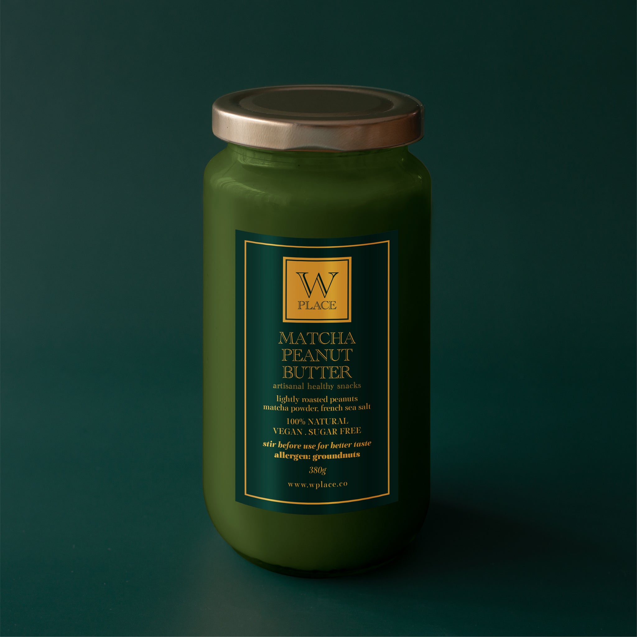 Matcha Peanut Butter | 380g (Zero Sugar)